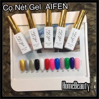 Cọ Nét Gel AIFEN ( 12 màu)