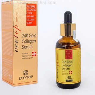 Serum lão hóa 24k gold collagen - Eco Top 24k Gold Collagen Serum