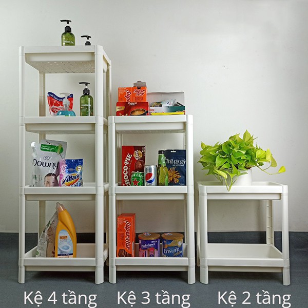 Kệ Để Đồ Đa Năng INOCHI 2-3-4 Tầng Tiện Dụng - Giá Để Gia Vị Nhà Bếp Tháo Lắp Linh Hoạt