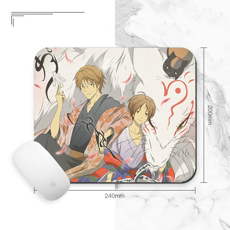 Miếng lót chuột IN HÌNH Natsume Yuujinchou Hữu nhân sổ anime chibi tiện lợi xinh xắn