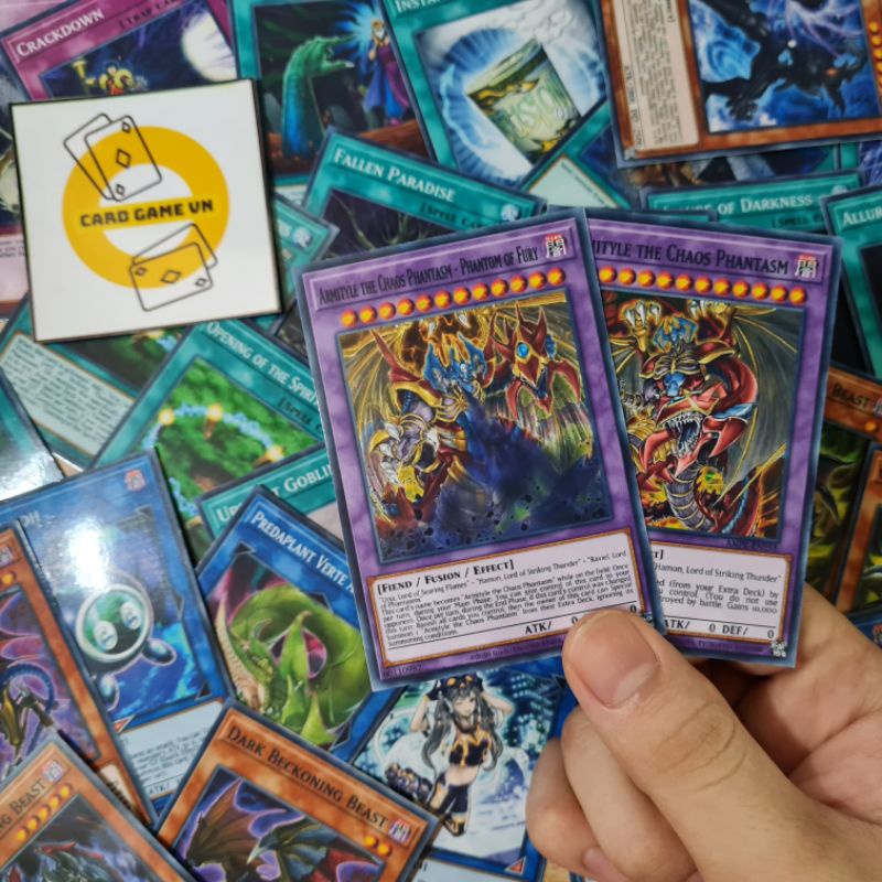 Bài YuGiOh - Bộ 54 lá bài Tam Quỷ GX Sacred Beasts - Sacred Beasts Deck - Card Game VN