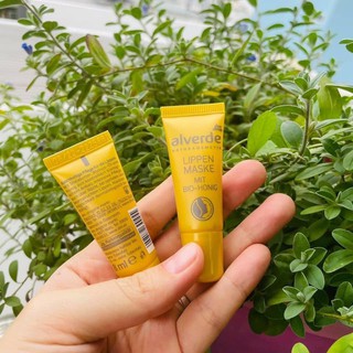Mặt nạ ủ môi hữu cơ Alverde Đức