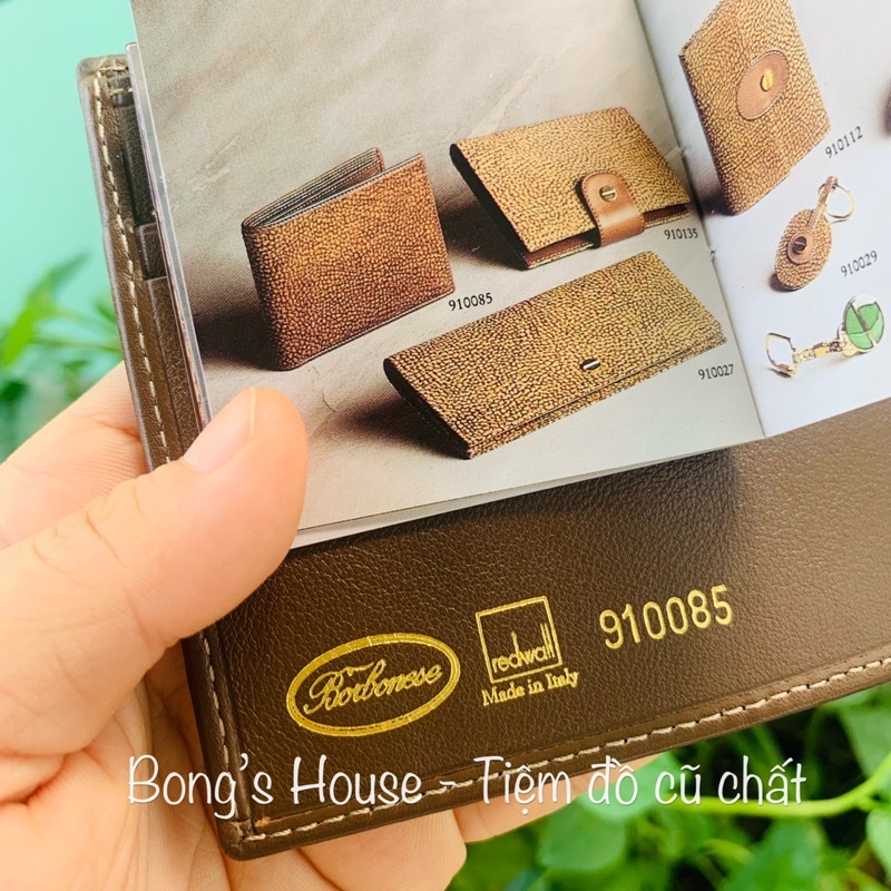 Ví nam da hươu sao Redwall  - Made in Italy - hàng 2hand Japan