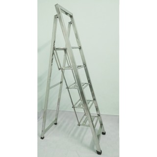Thang chữ A inox 201 ống vuông 40mm dày 0.6mm
