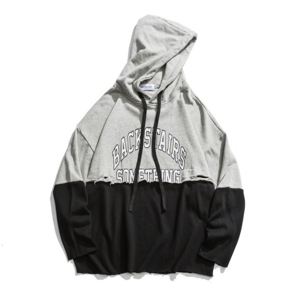 Hoodie phối màu - ẢNH THẬT