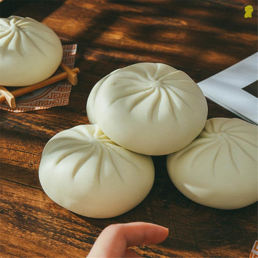 Đồ Chơi Squishy Hình Bánh Bao Giúp Giảm Căng Thẳng