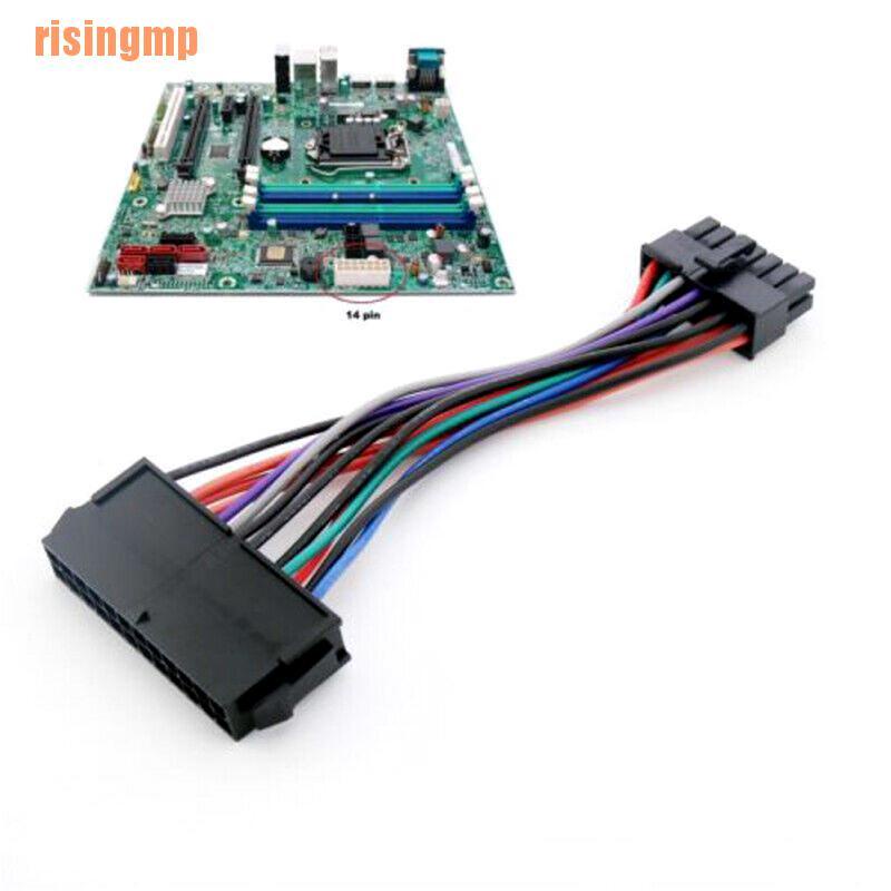 1 Cáp Chuyển Đổi 24 Pin Sang 14 Pin PSU ATX Cho Lenovo