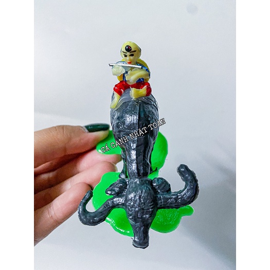 CHÚ TIỂU CỞI TRÂU BẰNG NHỰA TRANG TRÍ BỂ CÁ NON BỘ 6CM