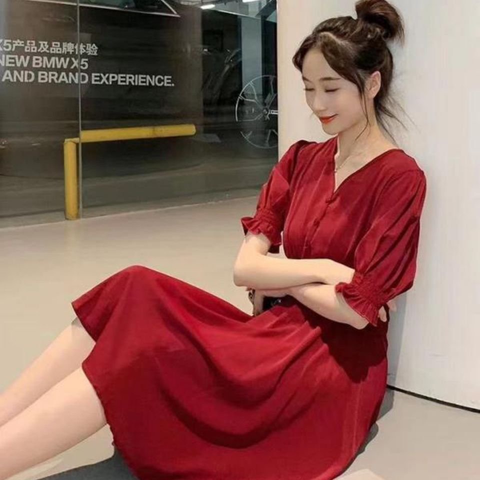 Đầm bigsize  thun eo DA0058 Tú Mỡ - Đủ size từ 50-95KG | BigBuy360 - bigbuy360.vn