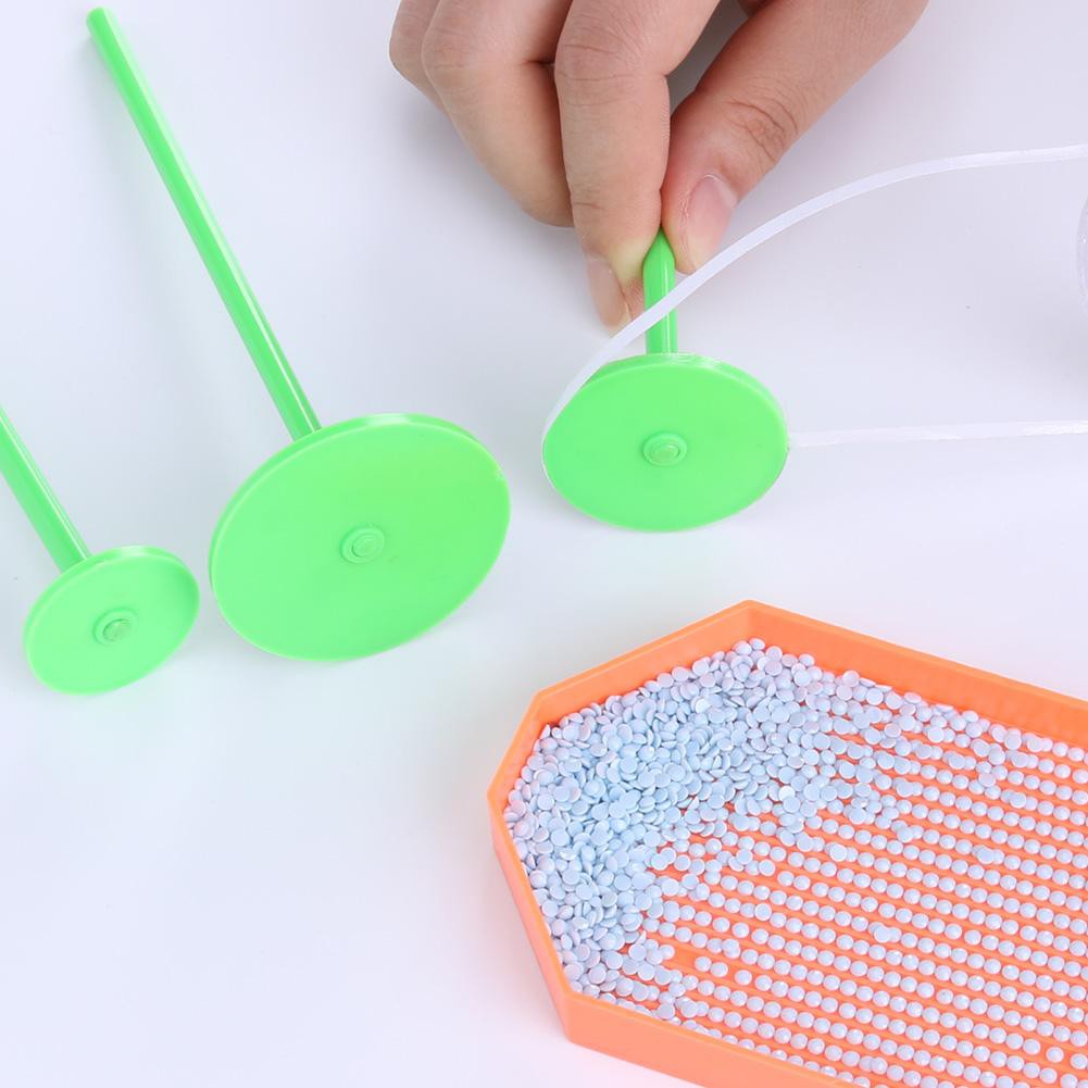 Set 5 dụng cụ làm tranh đính đá 5D DIY bằng nhựa tiện lợi