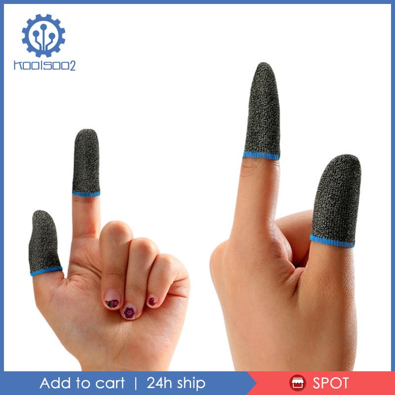 [Koolsoo2] Vỏ Bọc Ngón Tay Cầm Chơi Game Điện Thoại Màu Xanh Đen
