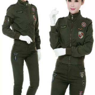 🌸🍃🌸Set thời trang lính cao cấp.Xả hàng lẻ size.
