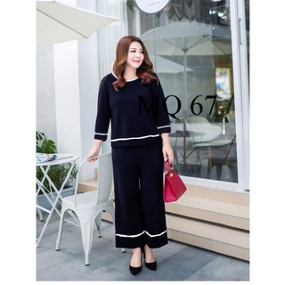 Thanh lý Bộ quần áo béo đũi chun cực mềm mát, không nhăn MQ 67