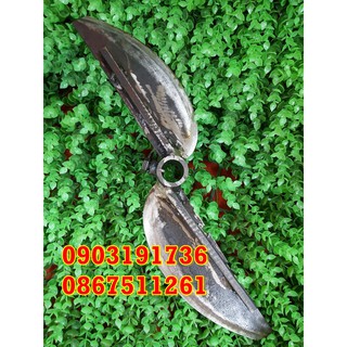 Lưỡi dao gắn máy thái chuối nguyên cây - máy băm chuối nguyên cây-dao bằng nhíp ô tô