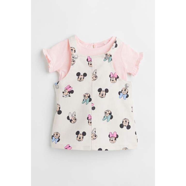 Váy/quần yếm Hm auth  | mềm mịn | dầy dặn HM UK