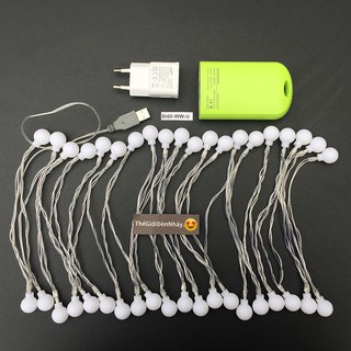 Đèn Nháy LED Bóng Bi Cắm USB