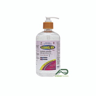Dung dịch sát khuẩn tay nhanh cleanwel new - chai 500ml