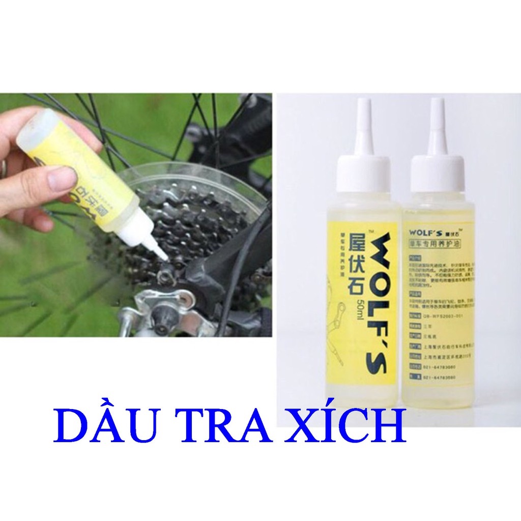 Dầu tra xích xe đạp DN-01