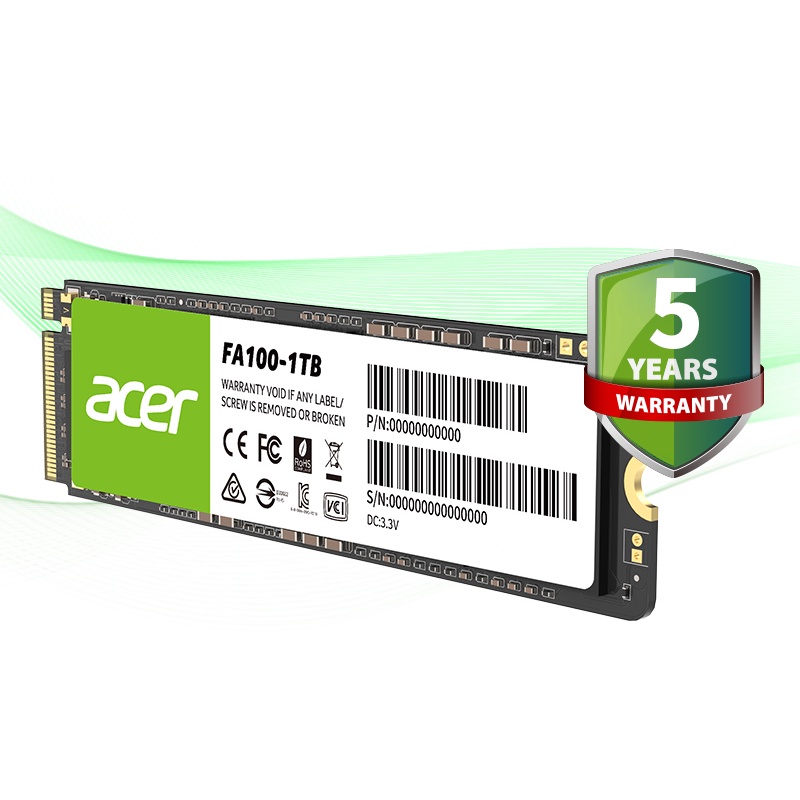 Ổ cứng SSD Acer FA100 chính hãng - Bảo hành 5 năm