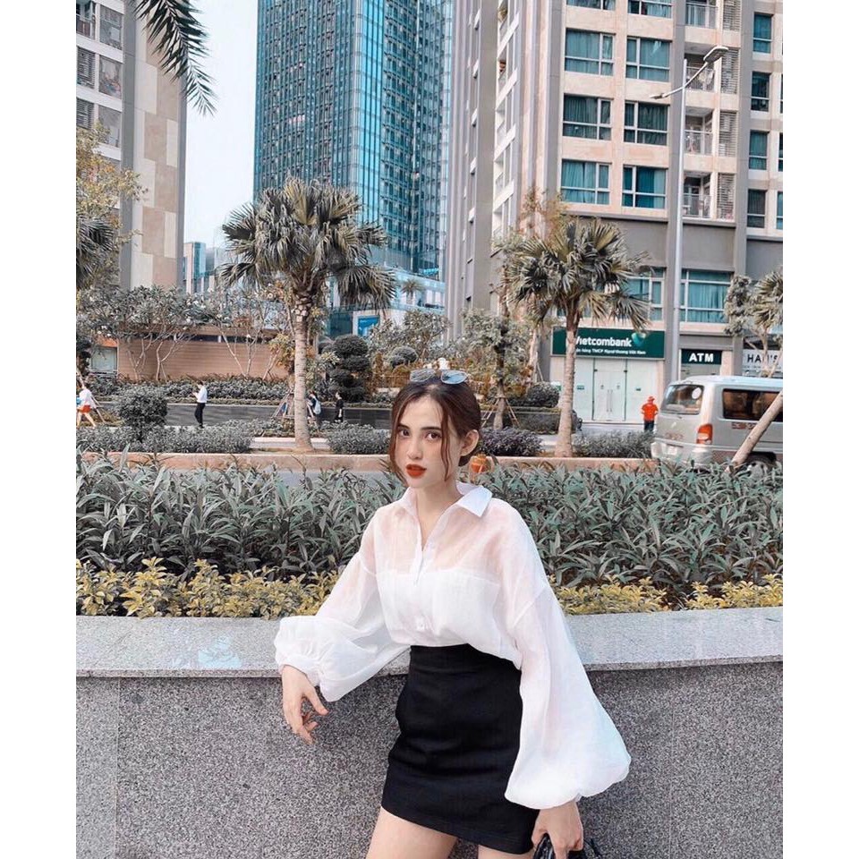 CHÂN VÁY CHỮ A CÓ TÚI ( KÈM ẢNH THẬT ) C001