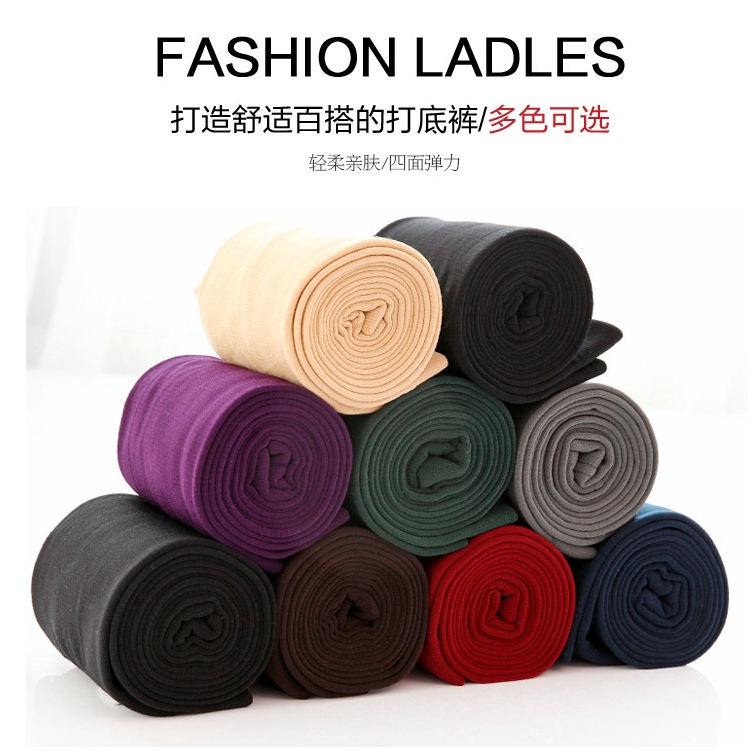 Women High Elasticity Slim Legging,Soft Fleece Lined Thick Tights Leggings,Fashion Velvet Warm Pants