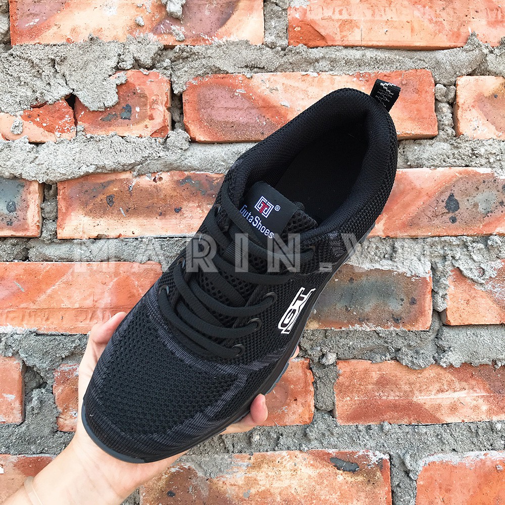 Giày bảo hộ lao động GT118 dáng thể thao màu đen | BigBuy360 - bigbuy360.vn