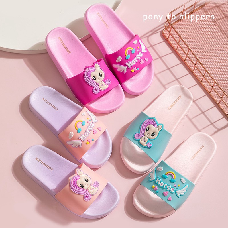 My Little Pony Cartoon Cute Girls Home Slippers A-2