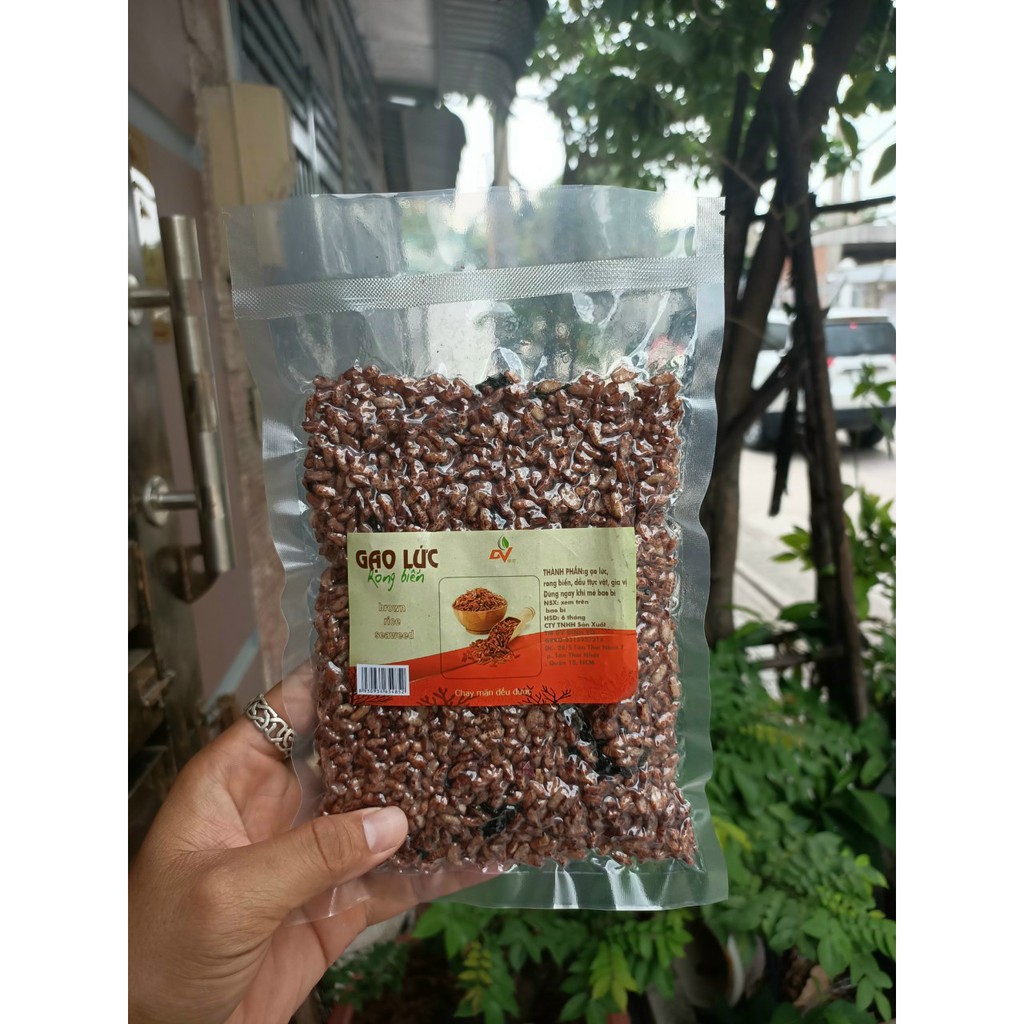 Gạo lứt rong biển ăn liền, thơm ngon, giòn xốp Gói 250gr