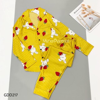 Bộ lụa gấm tay cộc quần dài hàng cao cấp, có size