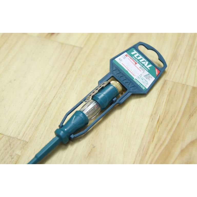 BÚT THỬ ĐIỆN MINI TOTAL THT291408  BÚT THỬ ĐIỆN CẦM TAY