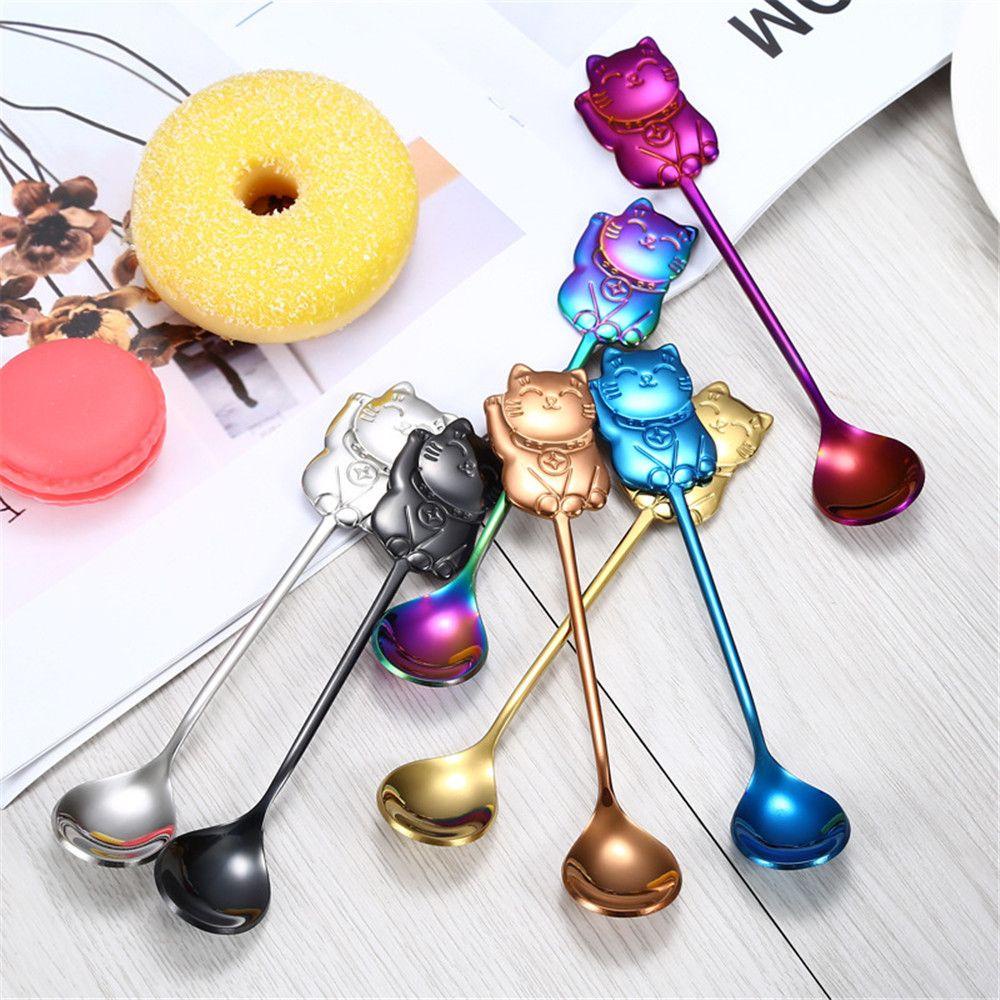 Muỗng Cà Phê Họa Tiết Hoạt Hình Dễ Thương