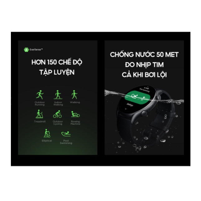 Amazfit GTR 3 PRO - Đồng hồ thông minh cao cấp Amazfit GTR 3 PRO - Tiếng Việt