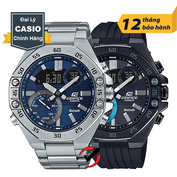 Đồng Hồ Nam CASIO Edifice Chính Hãng Anh Khuê ECB-10D-2ADF và ECB-10PB-1ADF