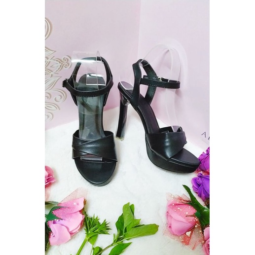 Giày đúp cao gót nữ quai ngang gót cao 12 phân thích hợp đi chơi, đi tiệc, đi làm, áo dài
