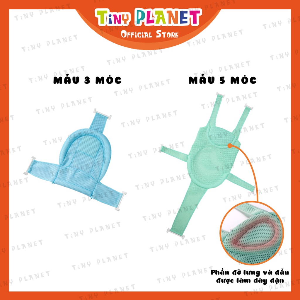[2 MẪU] Lưới tắm sơ sinh cho bé