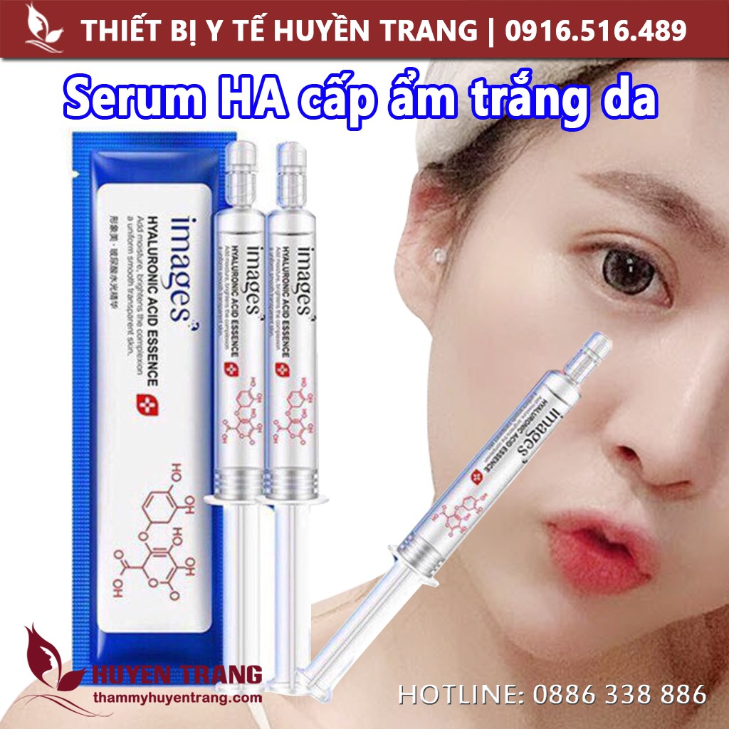 Serum Tinh Chất HA Cấp Nước Cấp Ẩm Dưỡng Trắng Da - Thiết Bị Y Tế Huyền Trang
