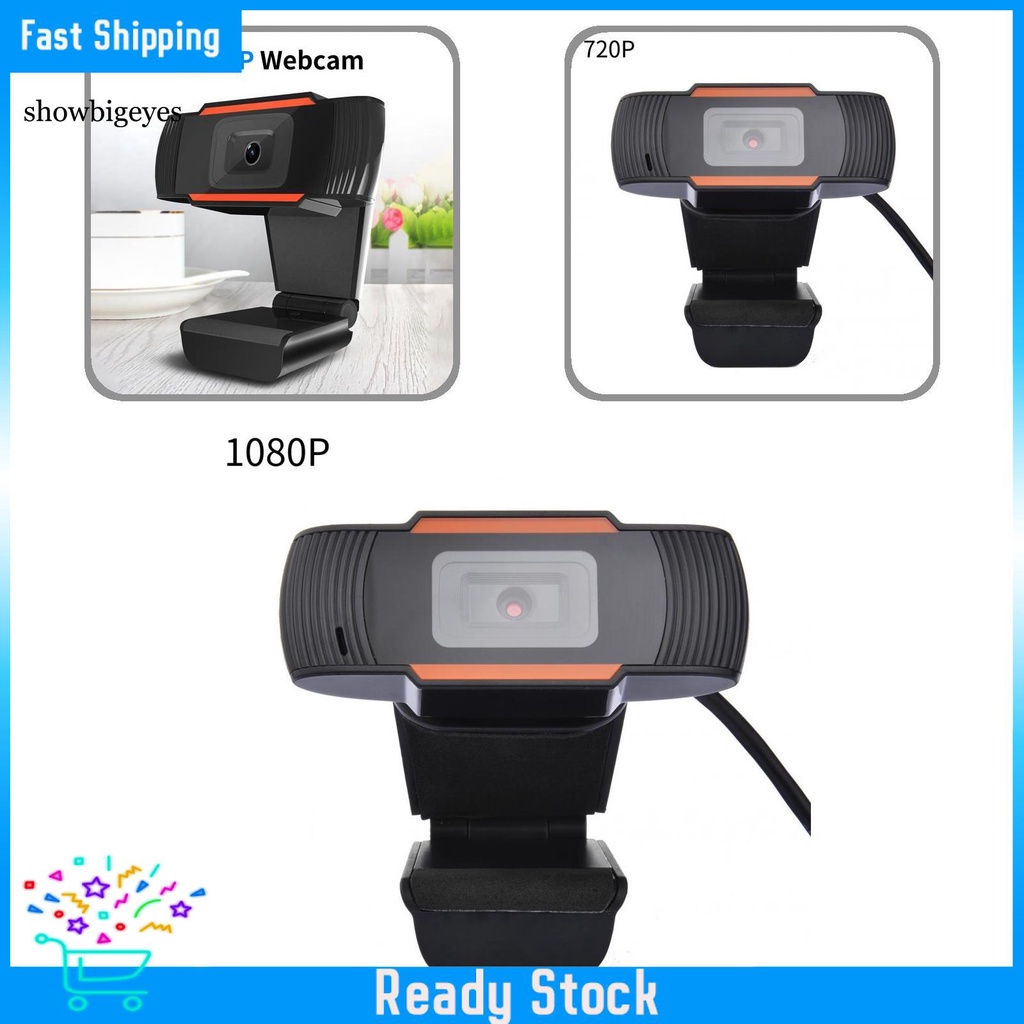 Webcam kỹ thuật số tích hợp micro 720P 1080P cho máy tính