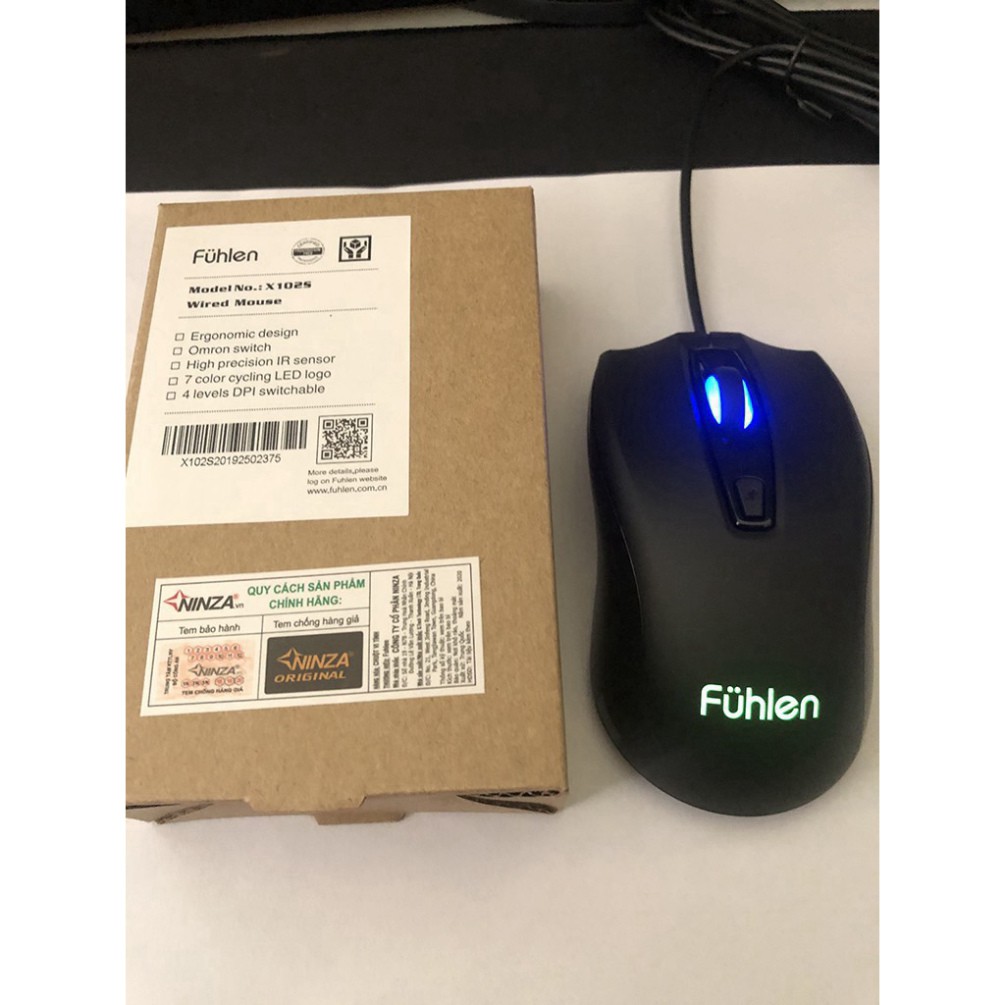 Hộp Chuột Chuột gaming độ bền bất tử Màu đen