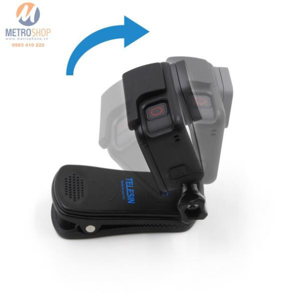 Kẹp Dây Balo Gắn GoPro Và Action Cam Chính Hãng Telesin