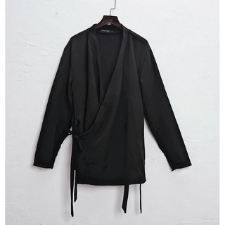 ÁO KIMONO DÂY BUỘC MÀU ĐEN SIÊU CÁ TÍNH - PHONG CÁCH NHẬT - FREESHIP - VẢI ĐŨI MỀM SIÊU MÁT - ĐỦ SIZE