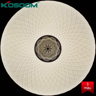 Đèn LED Ốp Trần Đổi Màu Sunny Viền Tròn Kosoom OP-KS-SN-36-T-ĐM
