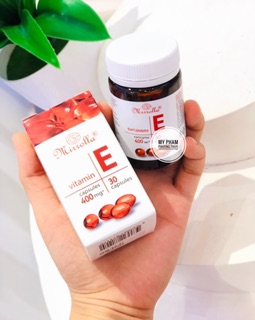 [CHÍNH HÃNG]VITAMIN E ĐỎ 400IU CỦA NGA 30V LỌ NHỰA