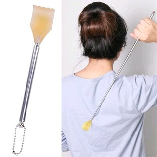 Dụng Cụ Gãi Lưng Hình Bàn Tay Bằng Nhựa Và Inox Cao Cấp