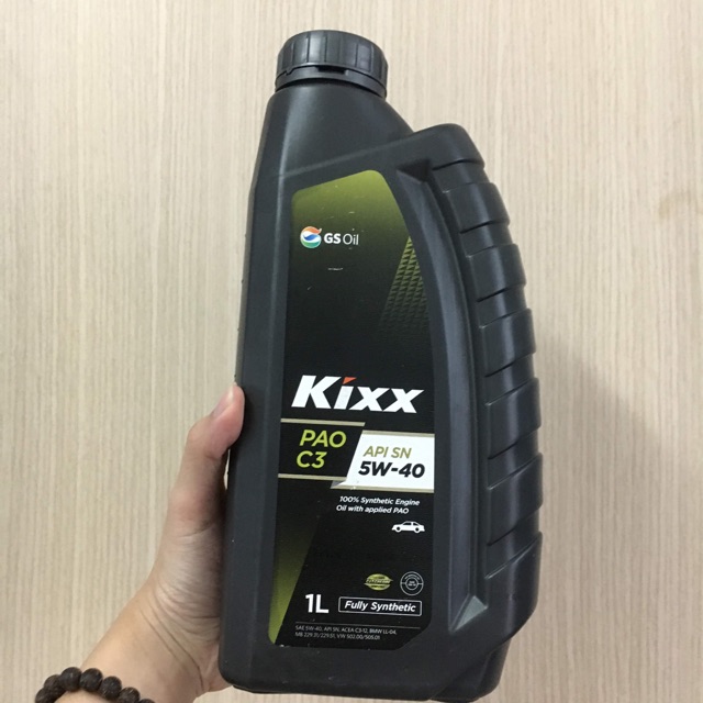 Dầu nhớt KIXX PAO C3 Fully Synthetic - Hàng nhập khẩu