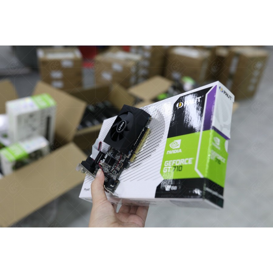 Card Màn Hình VGA Palit GeForce GT 710 (2048MB DDR3) NEW BH 24 THÁNG | BigBuy360 - bigbuy360.vn