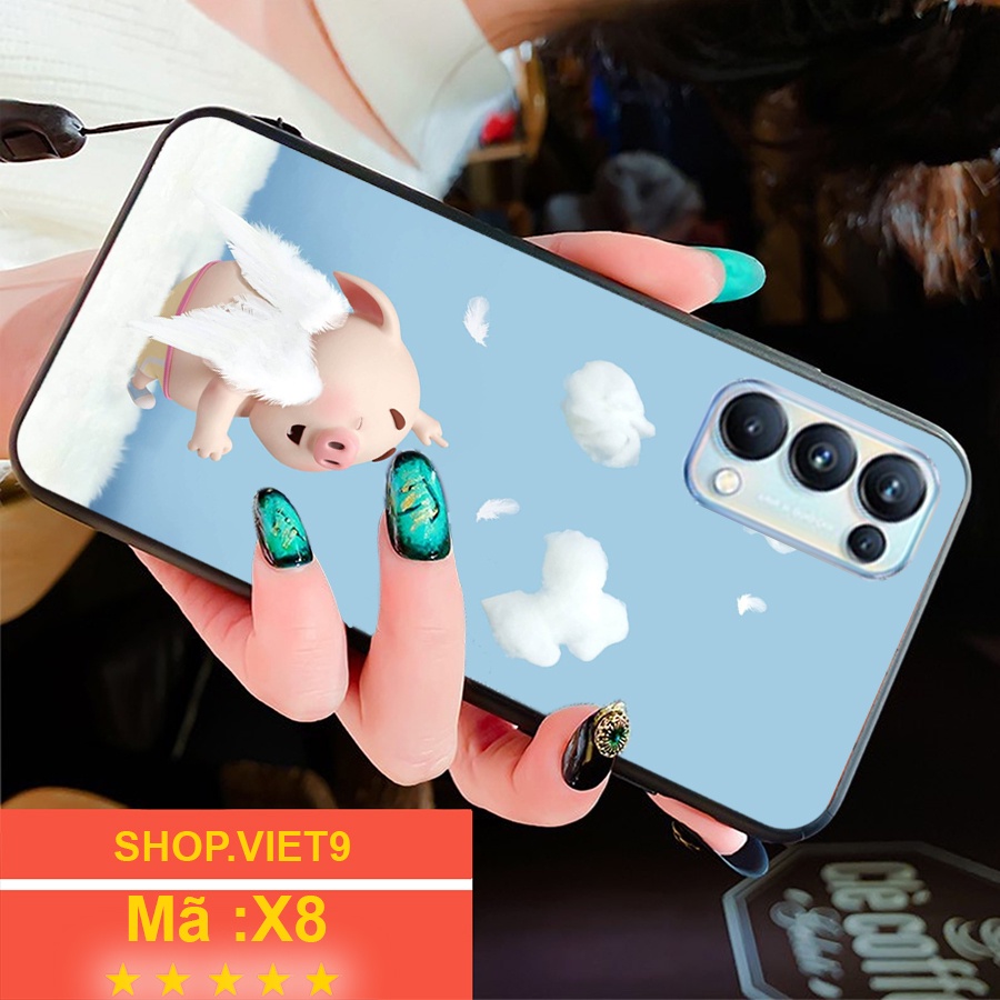 Ốp lưng điện thoại cho OPPO RENO 3 / 4 / 5,ốp nhựa in hình sang trọng dễ thương Shop.viet9