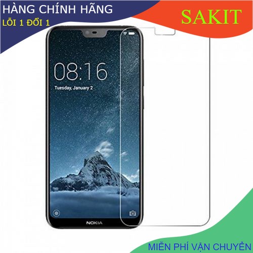 Kính Cường Lực Trong Nokia 6- Nokia 6.1 plus - Nokia 6.1- Nokia 7- Nokia 7.1- Nokia 8- Nokia 8.1 (2018) (tặng giấy lau).