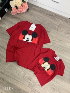 Áo phông micky mẹ và bé