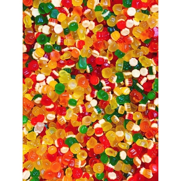 500GR KẸO DẺO CHIPCHIP TRÁI CÂY MIX HÌNH TUỔI THƠ