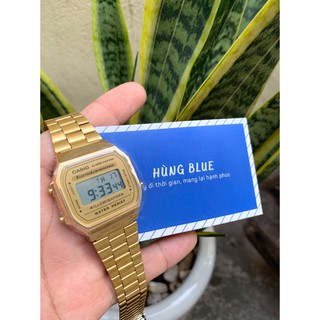 Đồng hồ nam nữ Casio A168 đủ màu sắc